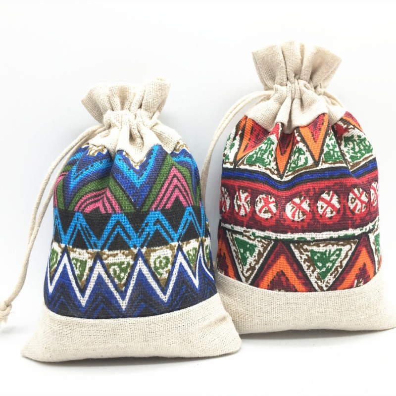 Women Bags Pack - Torba ze sznurkiem w stylu etnicznym