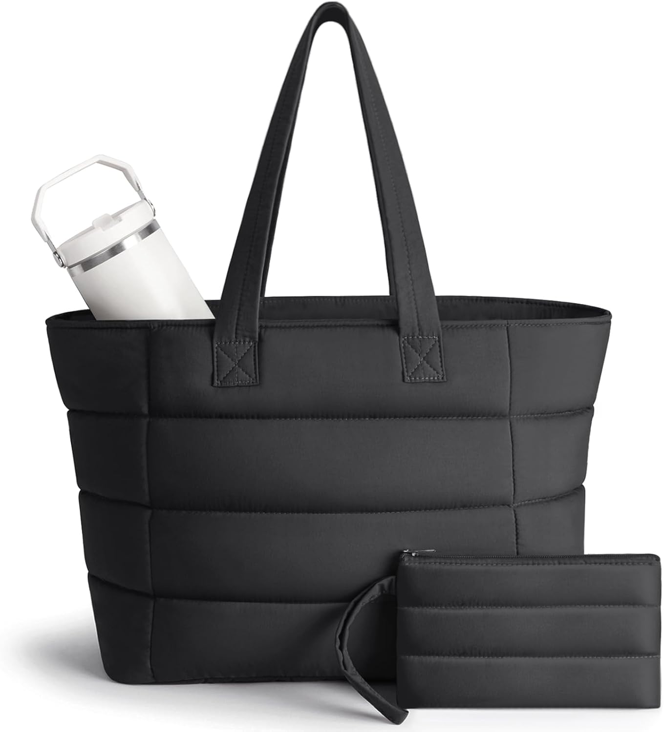 Women Bags Work - Torba typu puffer dla kobiet, lekka,