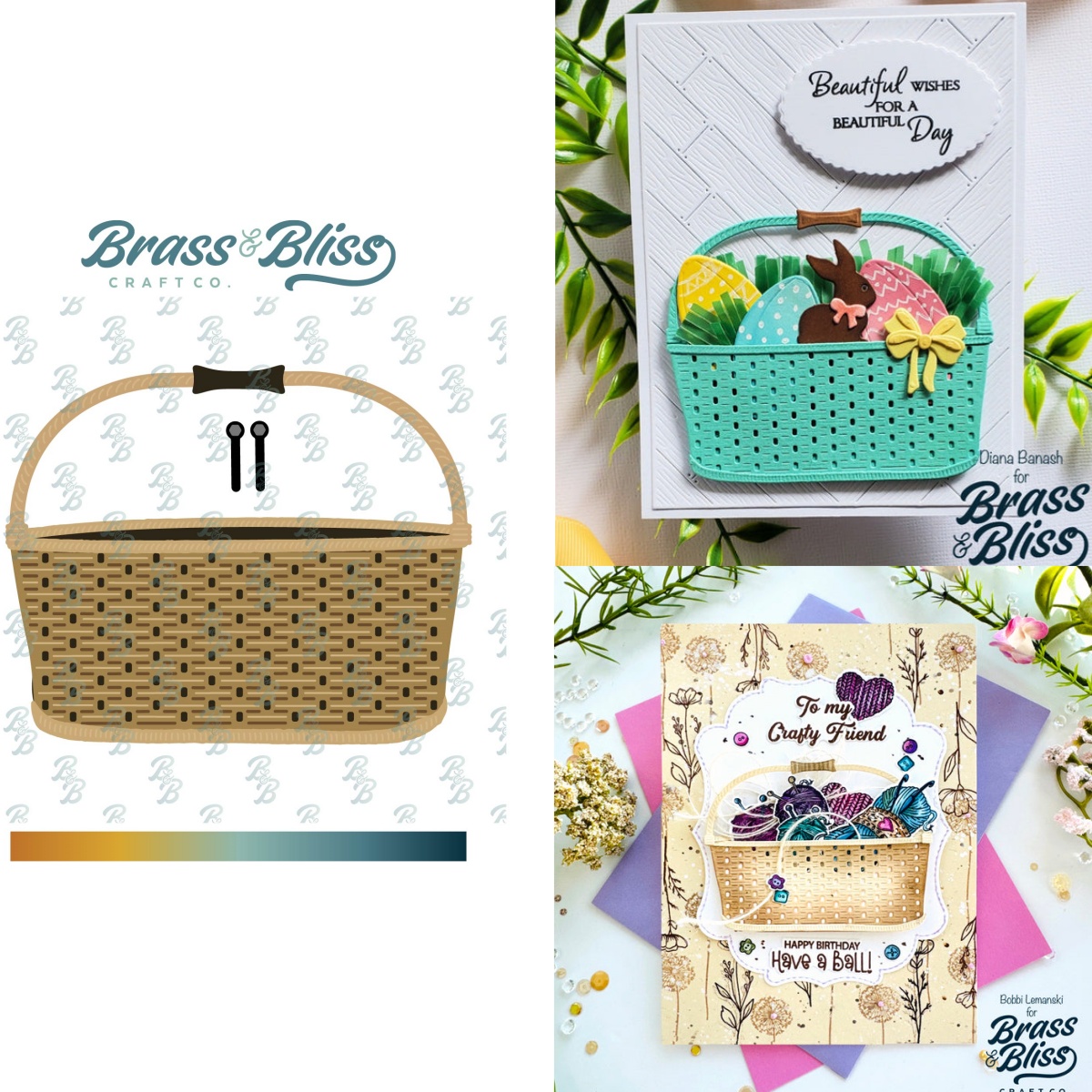 Basket Bag Wicker - Nowe wykrojniki metalowe w kształcie wiklinowego