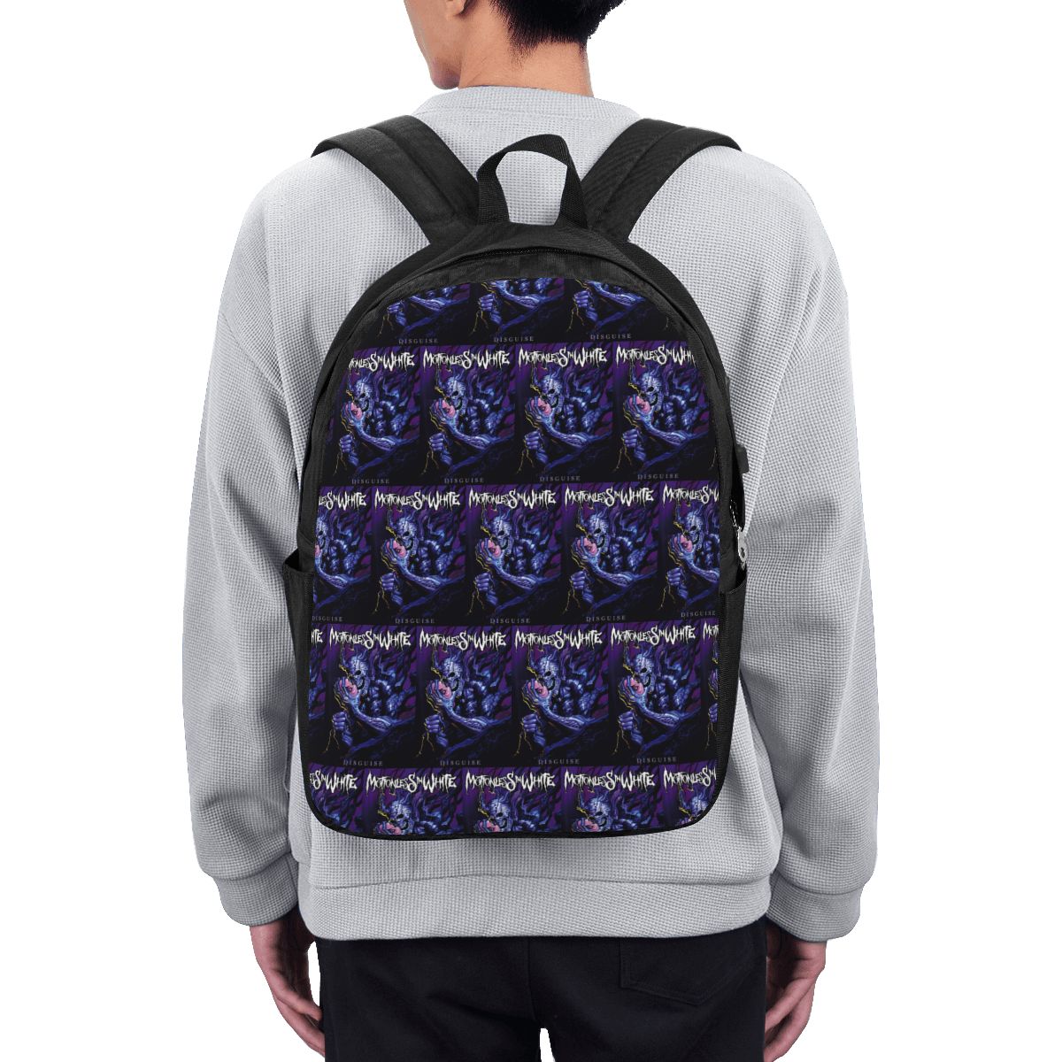 Women Bags For Travel - Plecak Motionless In White, torba podróżna