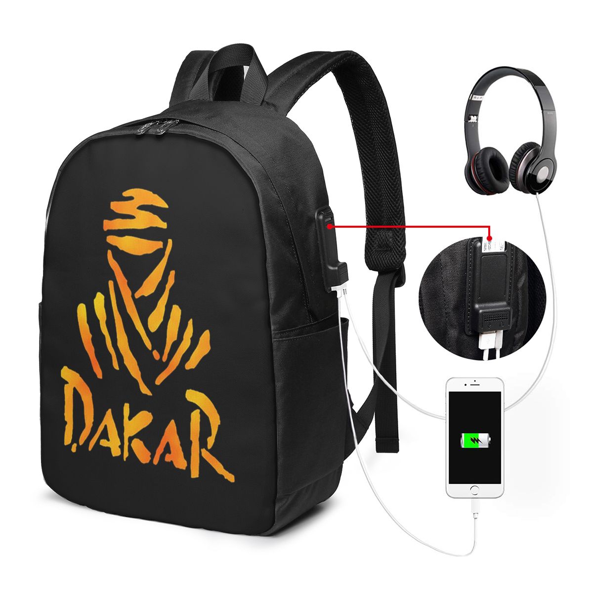 Women Bags For Travel - Plecak motocyklowy na Rajl Dakar, torba