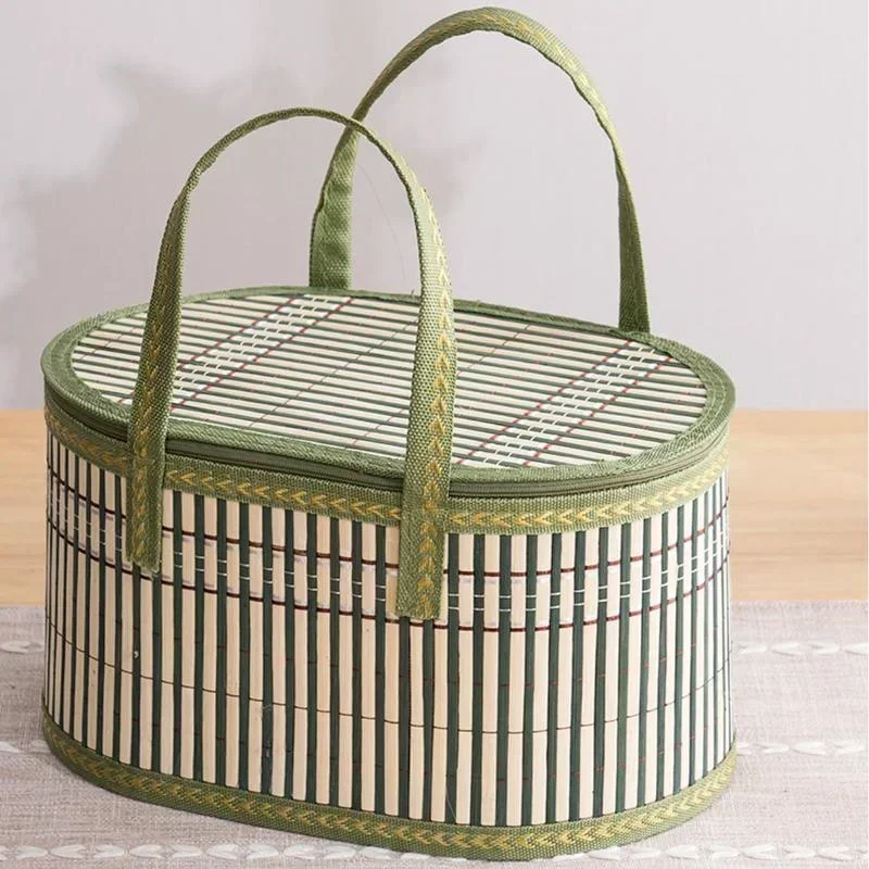 Women Bags For Gift - Ręcznie Robiona Torba Bambusowa Ekologiczna Składana