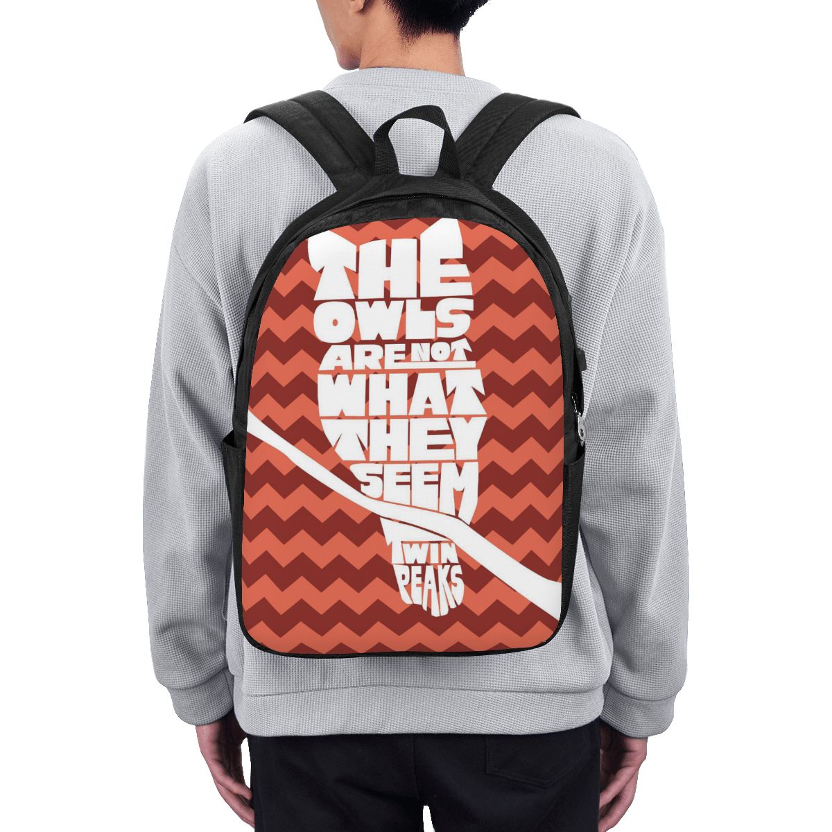 Women Bags For Travel - Plecak Twin Peaks Czerwony Pokój, Torba