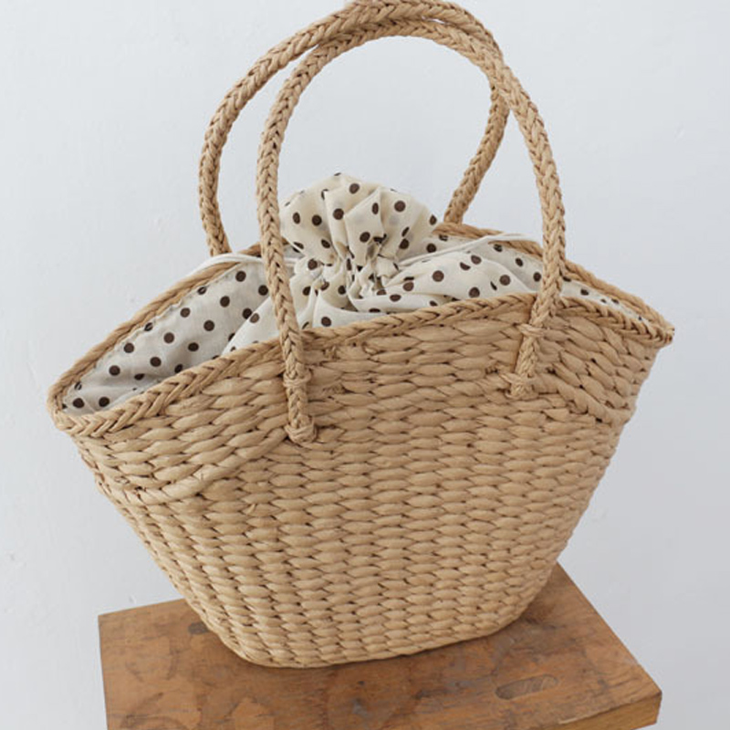 Basket Bag Wicker - Modne damskie torebki z rattanu, plecione