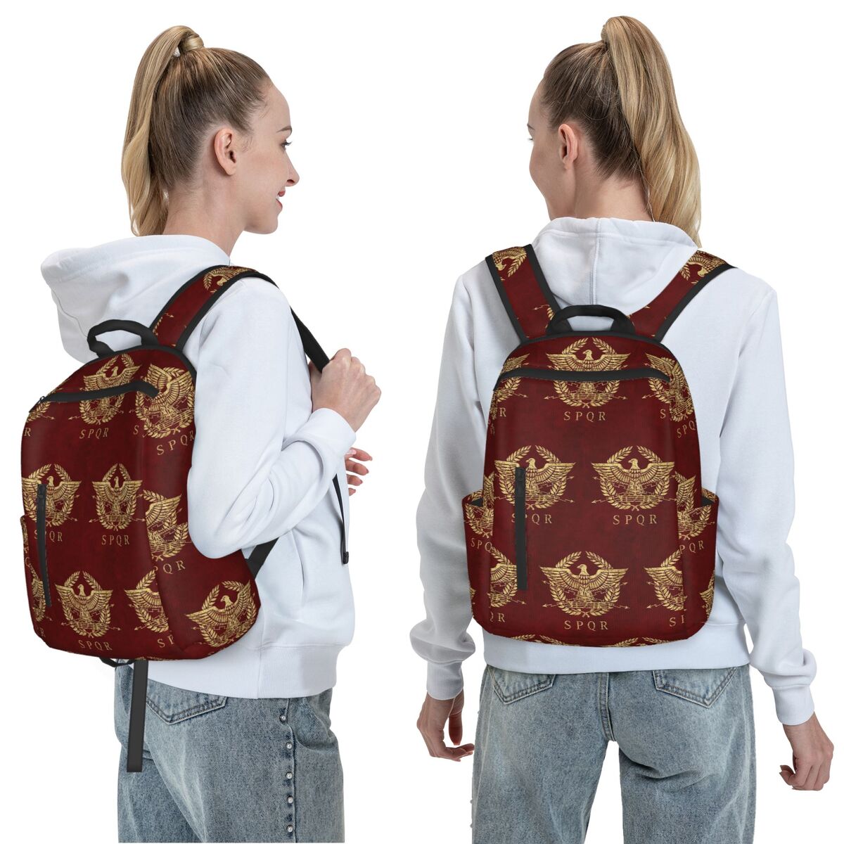 Plecak Rzymski SPQR Duża Pojem – Women Bags Rome recenzja i cena