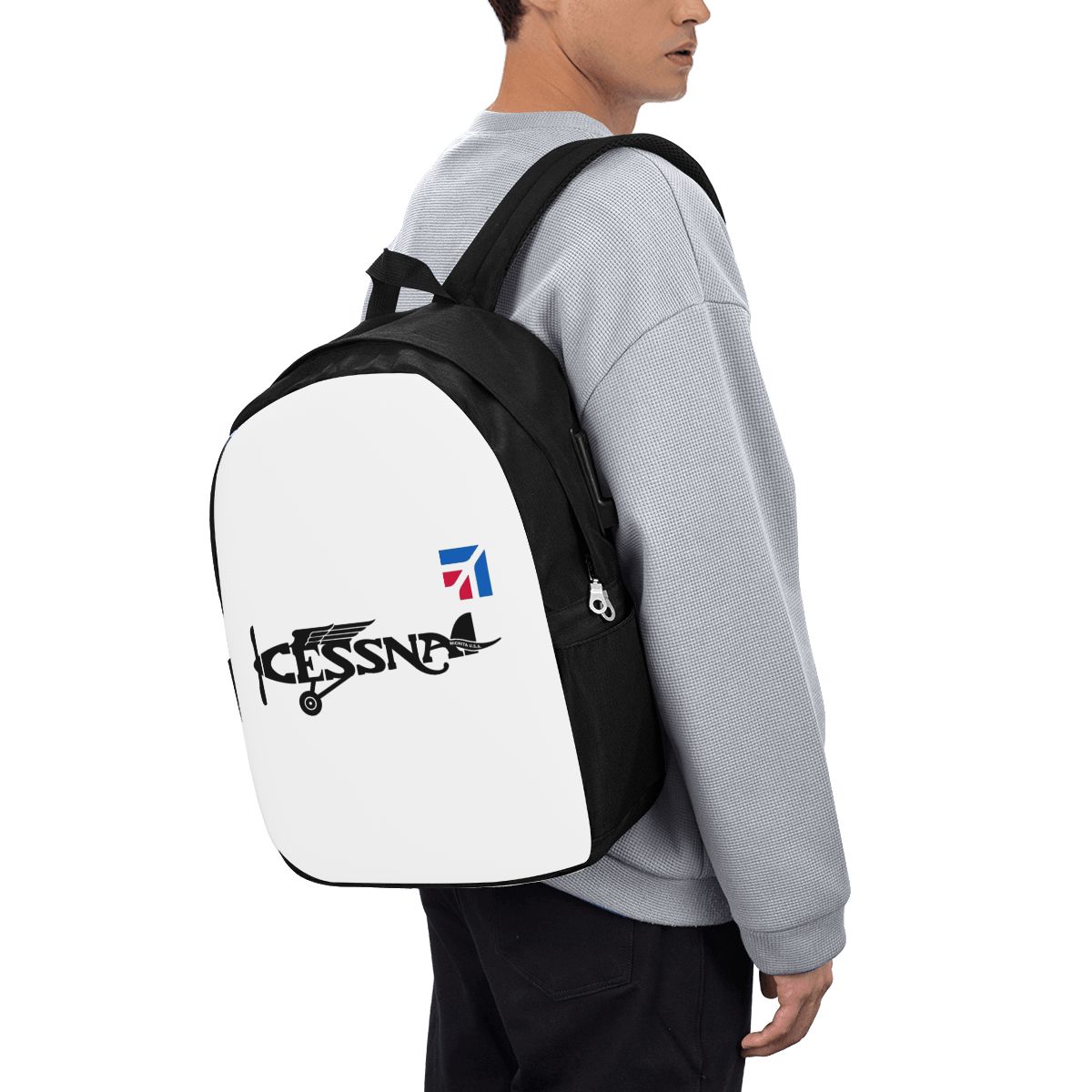 Plecak z logo Cessna, torba po – Women Bags For Travel recenzja i cena