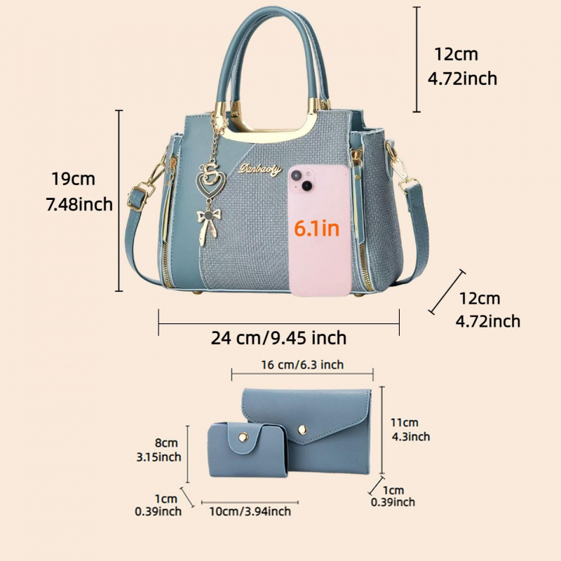 Elegancki zestaw torebek damsk – Women Bags For Gift recenzja i cena
