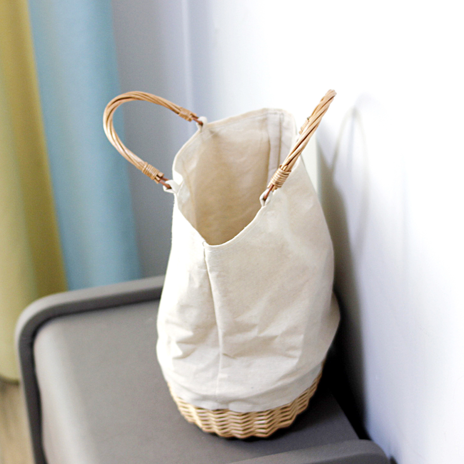Torba z wikliny, pleciona, lni – Basket Bag Wicker recenzja i cena