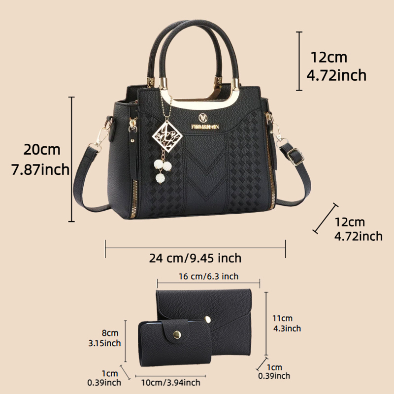 3-częściowy zestaw torebek wyk – Women Bags For Gift recenzja i cena