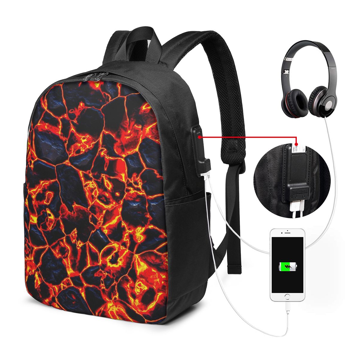 Plecak na laptopa z motywem la – Women Bags For Travel recenzja i cena