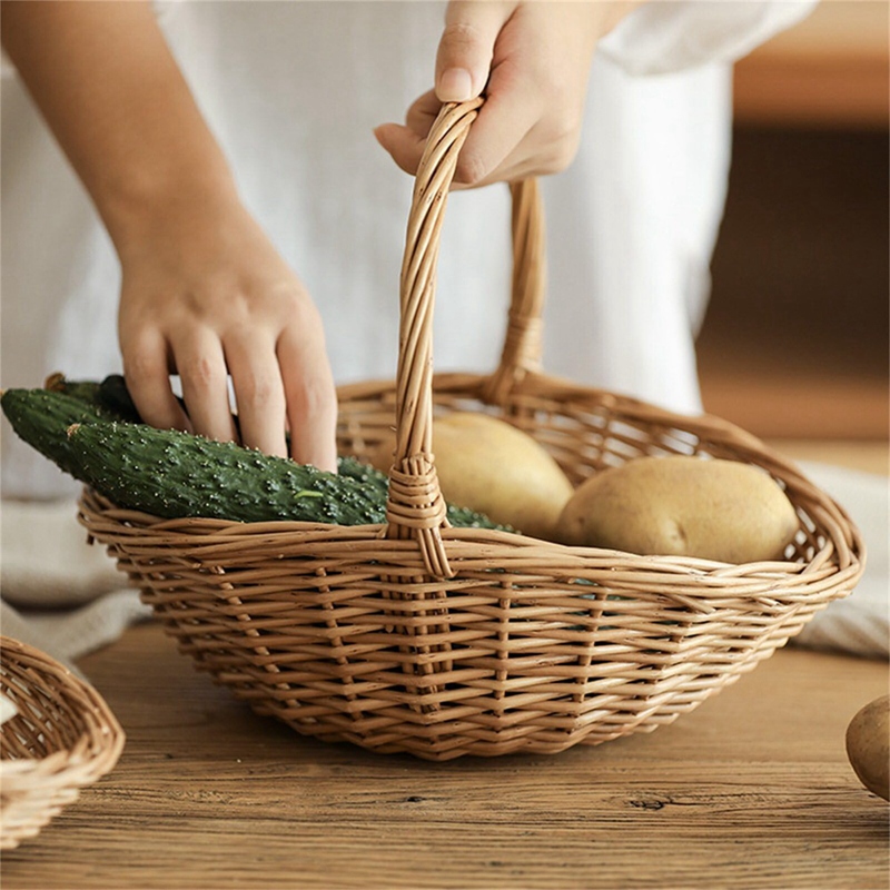 Wiklinowy kosz do przechowywan – Basket Bag Wicker recenzja i cena