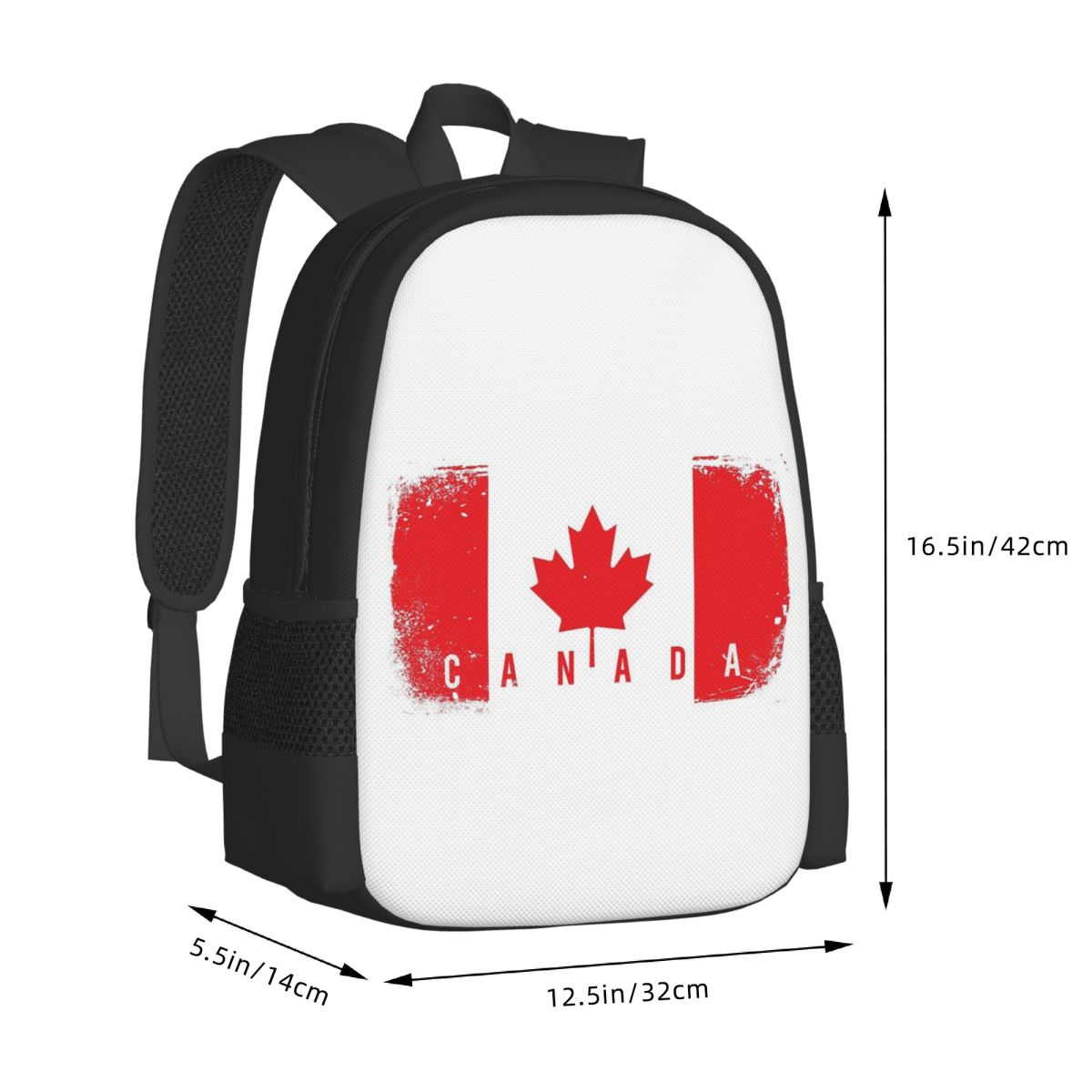 Plecak szkolny z flagą Kanady, – Women Bags In Canada recenzja i cena
