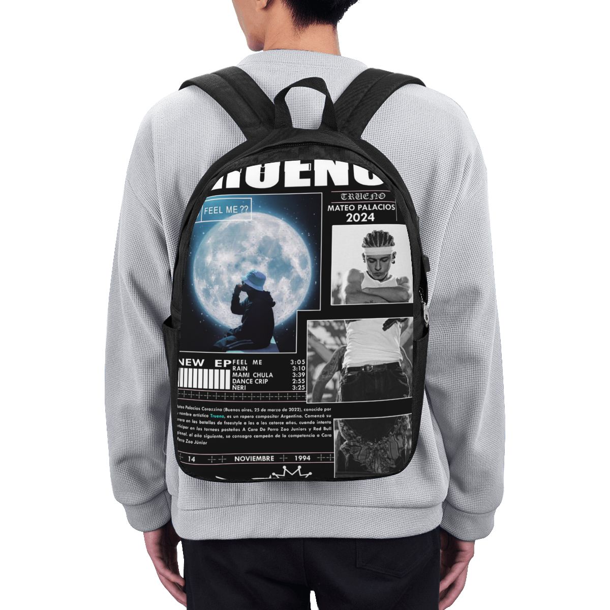 Zabawny plecak Trueno Hip Hop  – Women Bags For Travel recenzja i cena