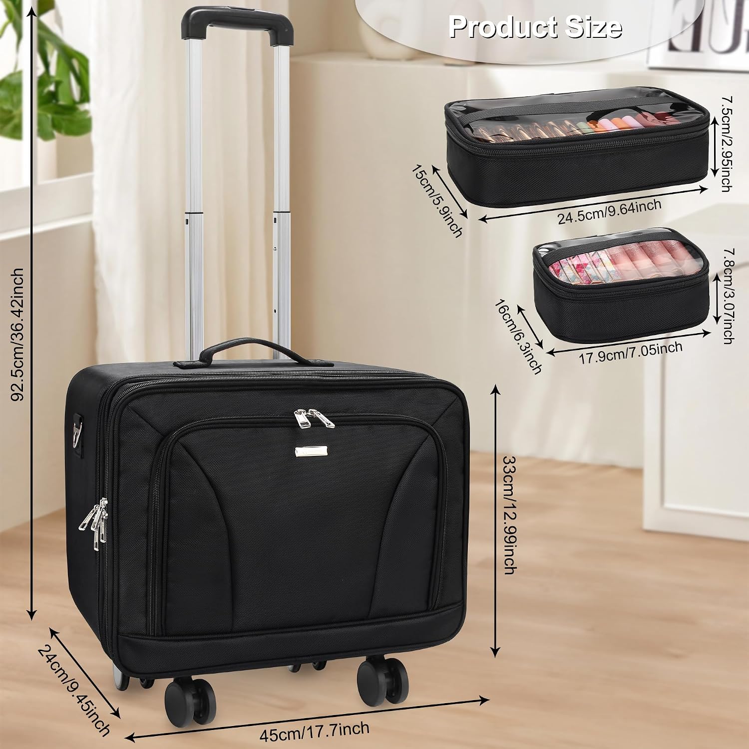 Bardzo Duży Kosmetyczny Kufer  – Women Bags For Travel recenzja i cena
