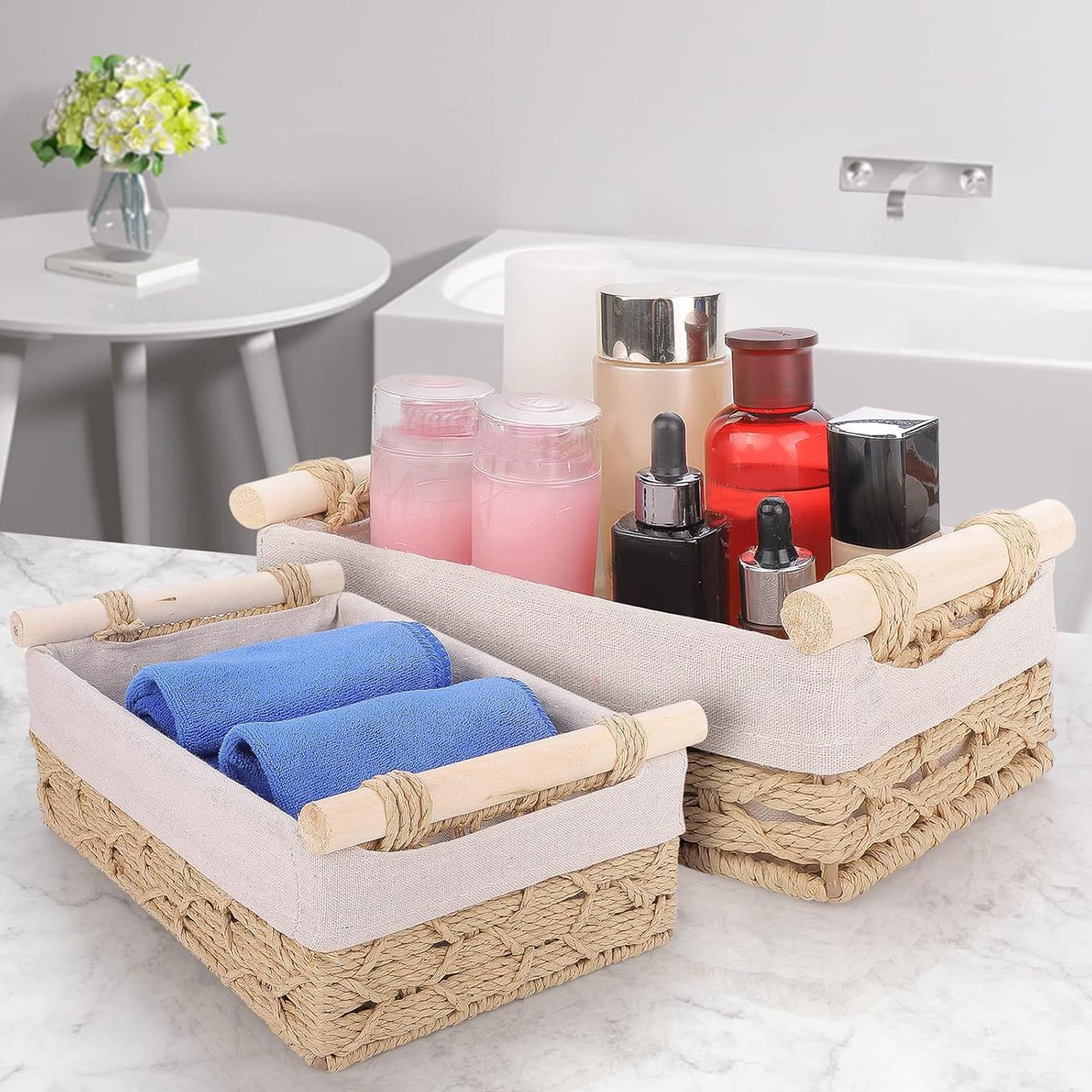 Kosz do przechowywania z uchwy – Basket Bag Wicker recenzja i cena