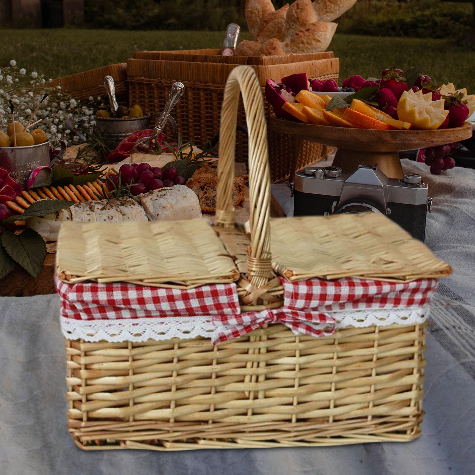 Kosz piknikowy Kosz wiklinowy  – Basket Bag Wicker recenzja i cena