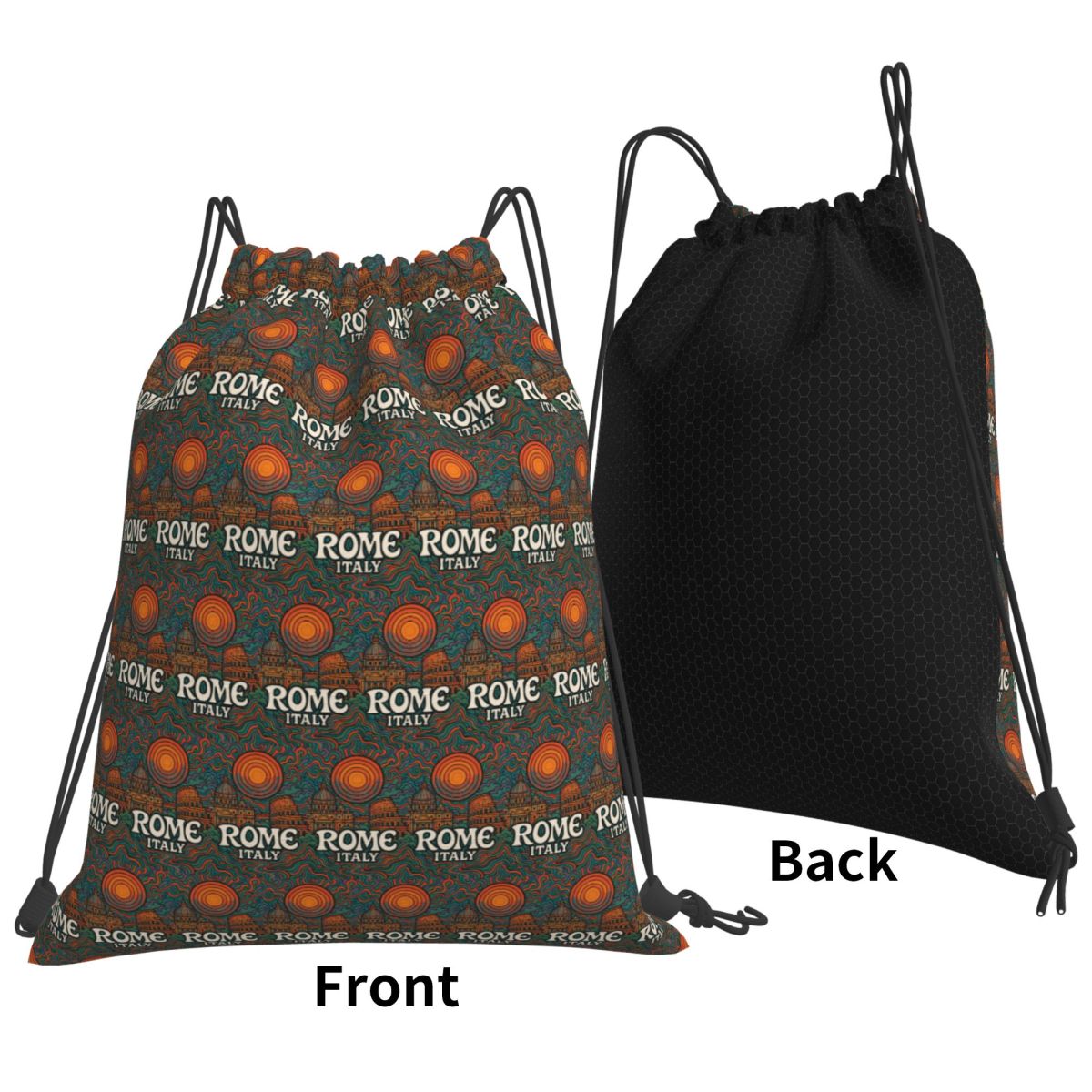 Plecak w stylu trippy z motywe – Women Bags Rome recenzja i cena