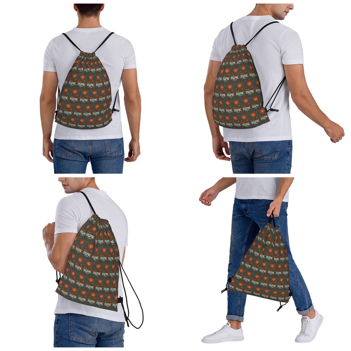 Plecak w stylu trippy z motywe – Women Bags Rome recenzja i cena