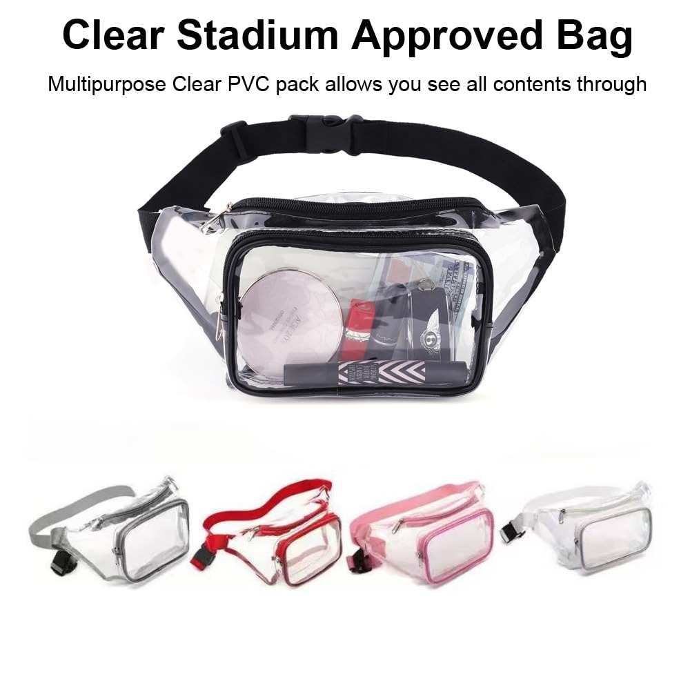 Przezroczysta saszetka biodrow – Women Bags Pack recenzja i cena