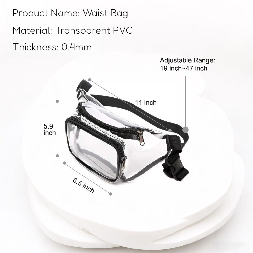 Przezroczysta saszetka biodrow – Women Bags Pack recenzja i cena