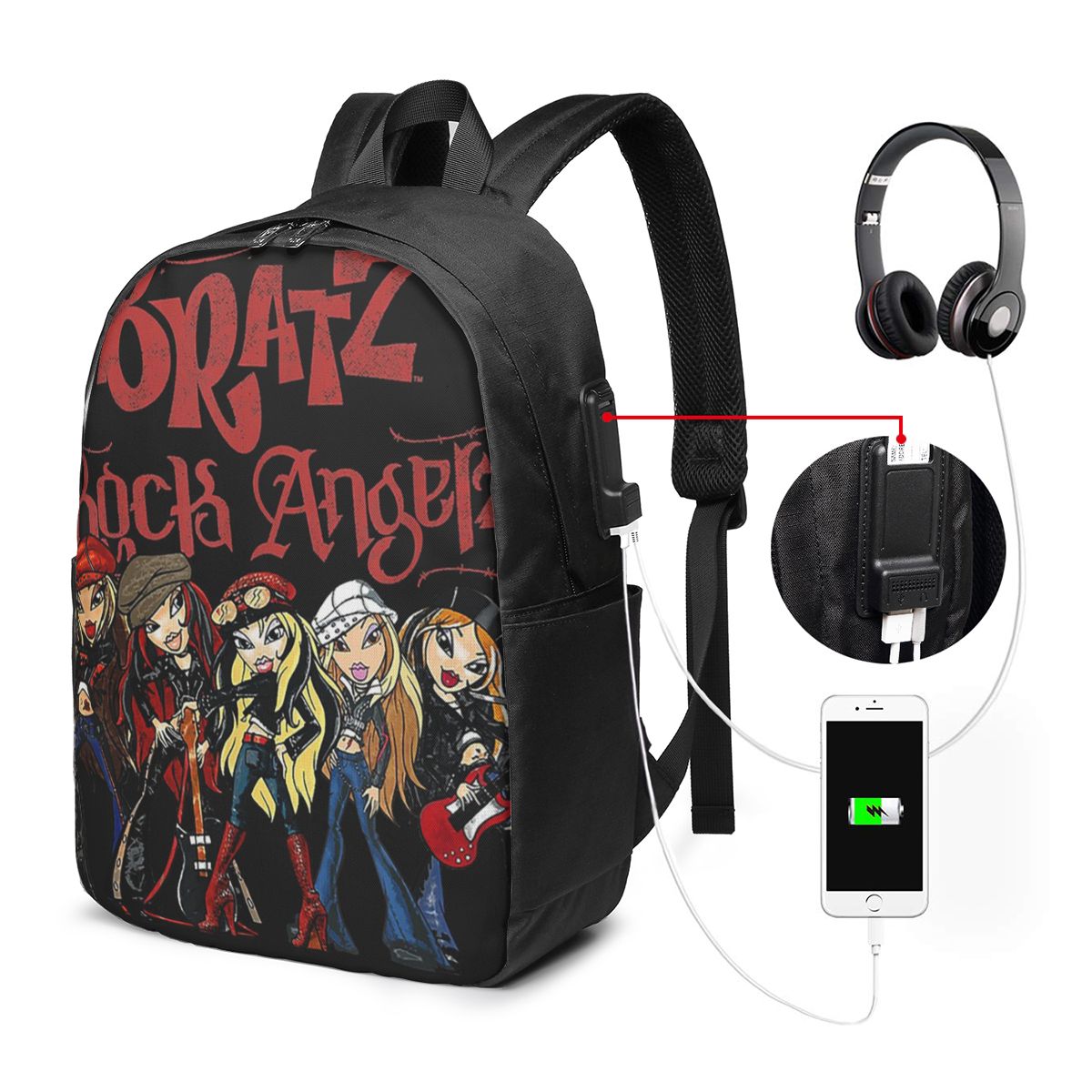 Plecak Bratz Rock Angelz - Zdj – Women Bags For Travel recenzja i cena