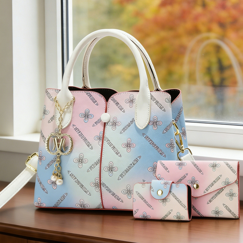 Gradientowy damski zestaw trzy – Women Bags For Gift recenzja i cena